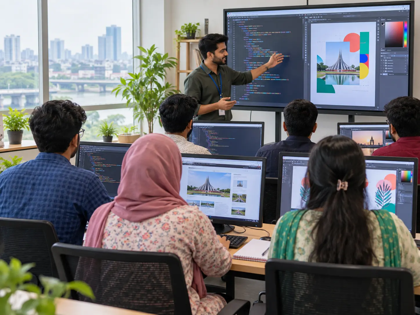 Digital learning classroom
